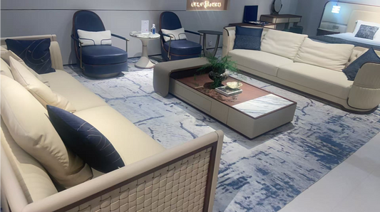 Contemporary Living Room Suite — 9 Pieces—Preorder