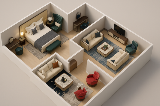 Luxury Home Furniture Suite — Living & Bedroom Collection (30+ Pieces)—Preorder